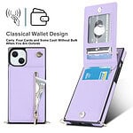 Solidenz Fashion Wallet hoesje met koord iPhone 15 - Violet - 4
