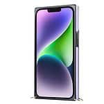 Solidenz Fashion Wallet hoesje met koord iPhone 15 - Violet - 7