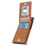 Solidenz Fashion Wallet hoesje met koord iPhone 15 Pro Max - Bruin - 7