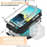 Stofdicht metalen hoes Samsung Galaxy S22 Plus - Zilver - 2