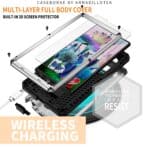 Stofdicht metalen hoes Samsung Galaxy S23 Ultra - Zilver - 2
