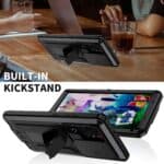 Stofdicht metalen hoes Samsung Galaxy S23 Ultra - Zwart - 6