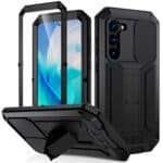Stofdicht metalen hoes Samsung Galaxy S23 - Zwart Main Image