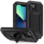 Stofdicht metalen hoes iPhone 13 Mini - Zwart Main Image