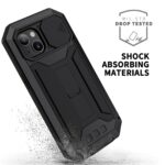 Stofdicht metalen hoes iPhone 13 Mini - Zwart - 5