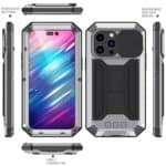 Stofdicht metalen hoes iPhone 14 Pro Max - Zilver - 1
