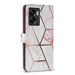 Solidenz Bookcase Oppo A77 5G - Marmer - 2