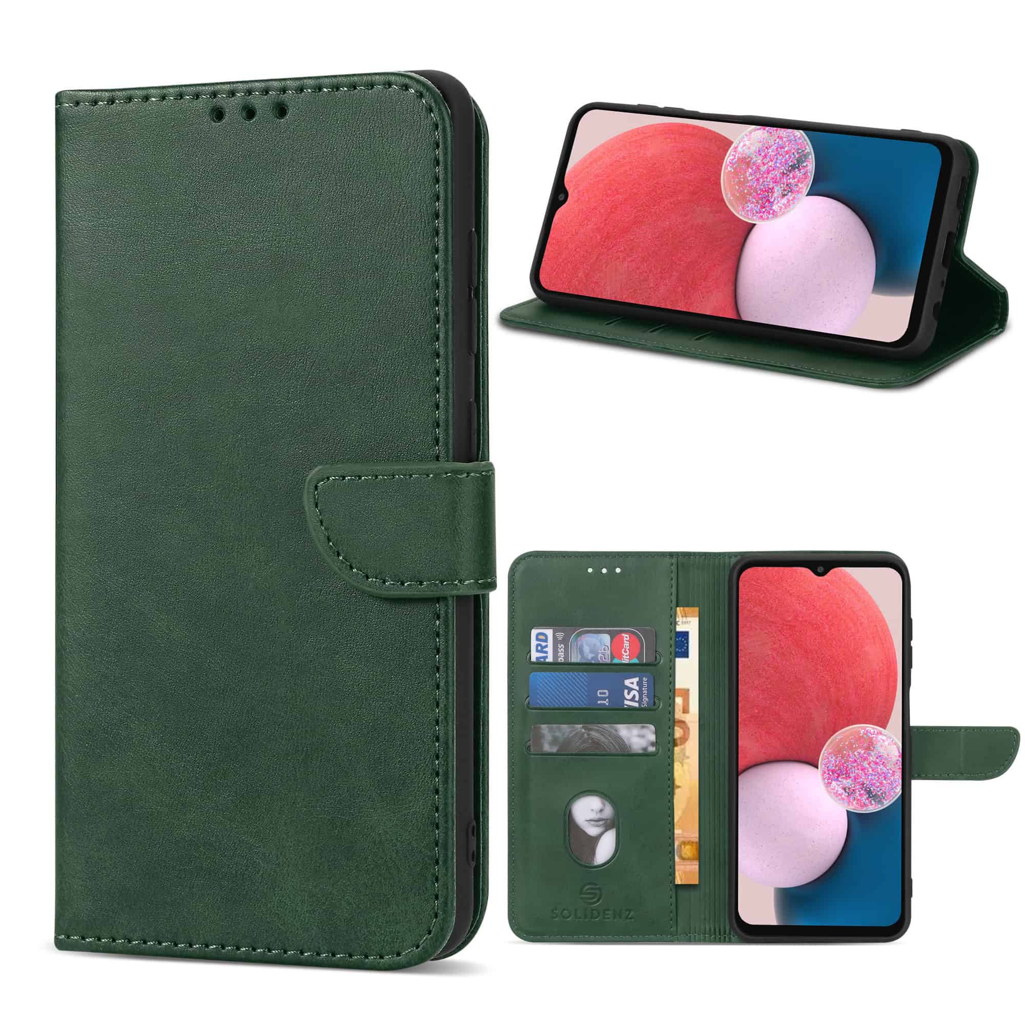Solidenz Bookcase Oppo A78 5G - Groen Main Image