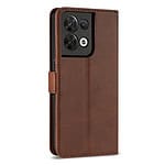 Solidenz Bookcase Oppo Reno8 Pro - Bruin - 2