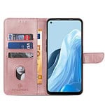 Solidenz Bookcase Oppo Reno8 Pro - Marmer - 3