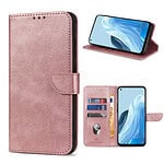 Solidenz Bookcase Oppo Reno8 Pro - Roségoud Main Image