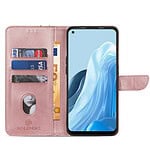 Solidenz Bookcase Oppo Reno8 Pro - Roségoud - 3