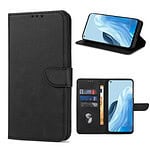 Solidenz Bookcase Oppo Reno8 lite - Zwart Main Image