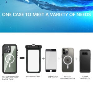 Turtle Shift Volledig waterdicht en stofdicht hoesje iPhone 14 Pro Max - Magnetische ring - 8