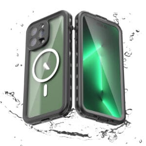 Turtle Shift Volledig waterdicht en stofdicht hoesje iPhone 14 Pro Max - Magnetische ring - 5