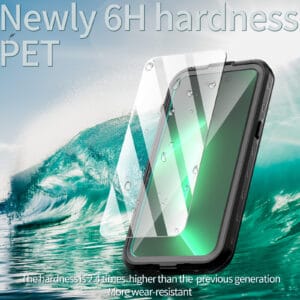 Turtle Shift Volledig waterdicht en stofdicht hoesje iPhone 14 Pro Max - Magnetische ring - 7