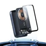 USAMS 10000 mAh magnetische en draadloze Powerbank met transparante achterkant - 2