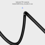 USAMS Bedrade In-Ear Oordopjes 1.2m - Wit - 3