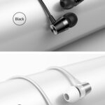 USAMS Bedrade In-Ear Oordopjes 1.2m met 3.5mm AUX aansluiting - Wit - 1
