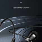 USAMS Bedrade In-Ear Oordopjes 1.2m met 3.5mm AUX aansluiting - Wit - 7