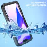 Turtle Shift Volledig waterdicht en stofdicht hoesje iPhone 13 Mini - 5