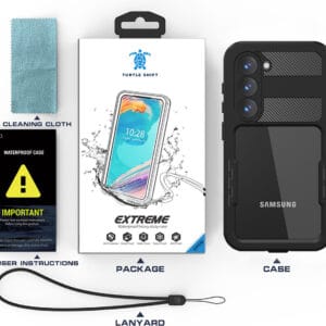 Turtle Shift Volledig waterdicht en stofdicht hoesje Samsung Galaxy S23 - 6