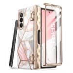 Cosmo 360 hoesje met screenprotector Samsung Z Fold5 - Marmer Main Image