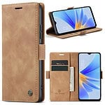 Solidenz Urban Book Oppo A17 hoesje - Bruin Main Image