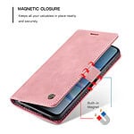 Solidenz Urban Book Oppo A17 hoesje - Roze - 6