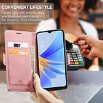 Solidenz Urban Book Oppo A17 hoesje - Roze - 7