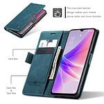 Solidenz Urban Book Oppo A77 5G hoesje - Blauw - 5