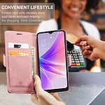 Solidenz Urban Book Oppo A77 5G hoesje - Roze - 7