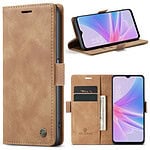 Solidenz Urban Book Oppo A78 5G hoesje - Bruin Main Image