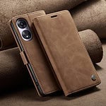 Solidenz Urban Book Oppo A78 5G hoesje - Bruin - 9