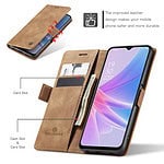 Solidenz Urban Book Oppo A78 5G hoesje - Bruin - 5