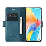 Solidenz Urban Book Oppo A98 5G hoesje - Blauw - 4