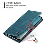 Solidenz Urban Book Oppo A98 5G hoesje - Blauw - 6