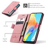 Solidenz Urban Book Oppo A98 5G hoesje - Roze - 5