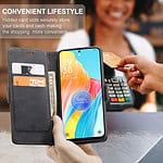 Solidenz Urban Book Oppo A98 5G hoesje - Zwart - 7
