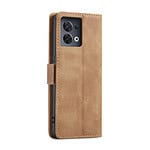Solidenz Urban Book Oppo Reno8 5G hoesje - Bruin - 3