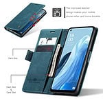 Solidenz Urban Book Oppo Reno8 Lite hoesje - Blauw - 5