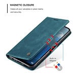 Solidenz Urban Book Oppo Reno8 Lite hoesje - Blauw - 6
