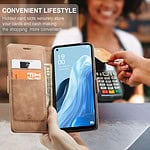 Solidenz Urban Book Oppo Reno8 Lite hoesje - Bruin - 7