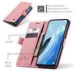 Solidenz Urban Book Oppo Reno8 Lite hoesje - Roze - 5