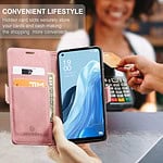 Solidenz Urban Book Oppo Reno8 Lite hoesje - Roze - 7