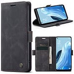 Solidenz Urban Book Oppo Reno8 Lite hoesje - Zwart Main Image