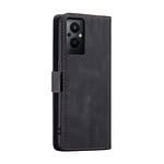Solidenz Urban Book Oppo Reno8 Lite hoesje - Zwart - 3