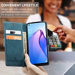 Solidenz Urban Book Oppo Reno8 Pro hoesje - Blauw - 7