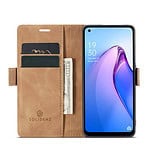 Solidenz Urban Book Oppo Reno8 Pro hoesje - Bruin - 4