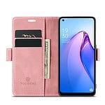 Solidenz Urban Book Oppo Reno8 Pro hoesje - Roze - 4